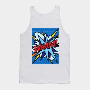 Comic Book Pop Art WHAM Tank Top